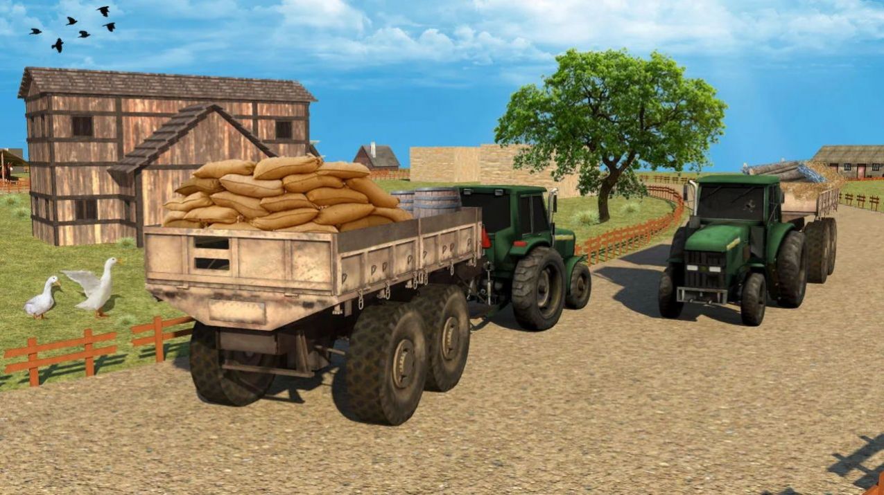 拖拉机运输模拟驾驶最新免费版下载-拖拉机运输模拟驾驶无敌版下载