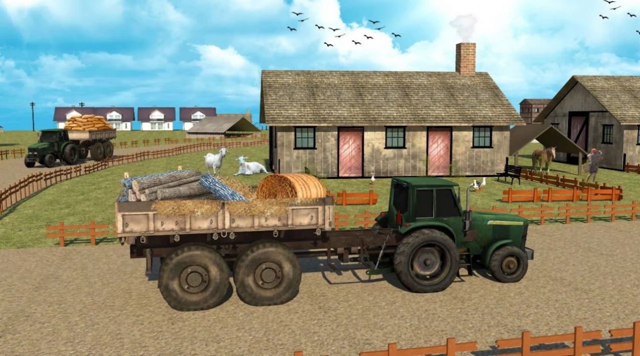 拖拉机运输模拟驾驶最新免费版下载-拖拉机运输模拟驾驶无敌版下载