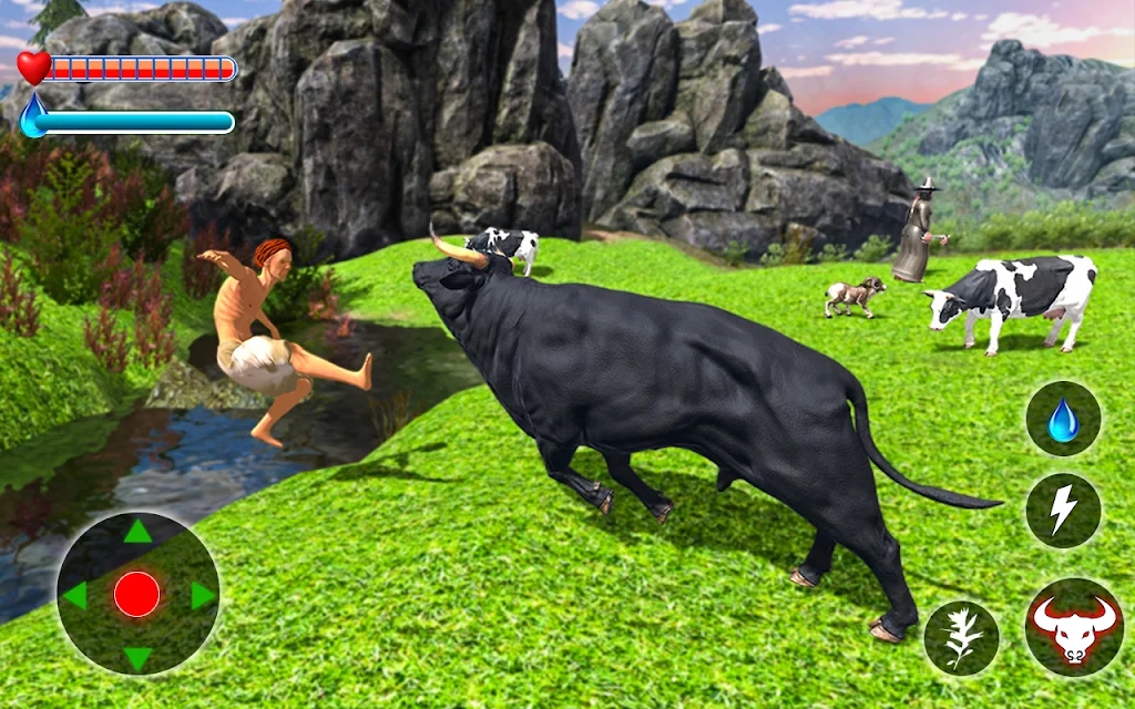 愤怒的公牛攻击捕食者3D免费中文下载-愤怒的公牛攻击捕食者3D手游免费下载