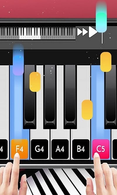 钢琴键盘音乐模拟游戏下载-钢琴键盘音乐模拟游戏手机版 V1.0 